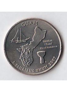 2009 - Quarto di dollaro Stati Uniti Guam (P) Filadelfia